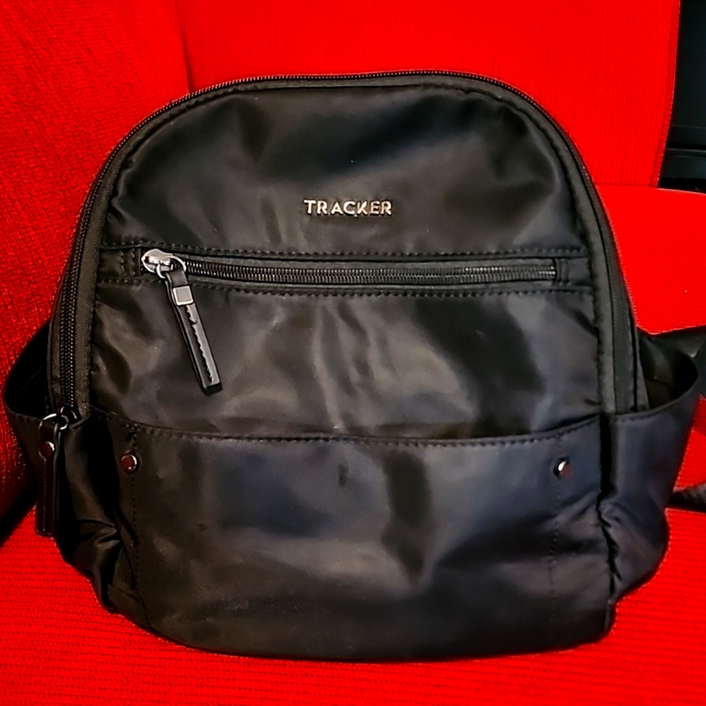 Tracker backpack purse